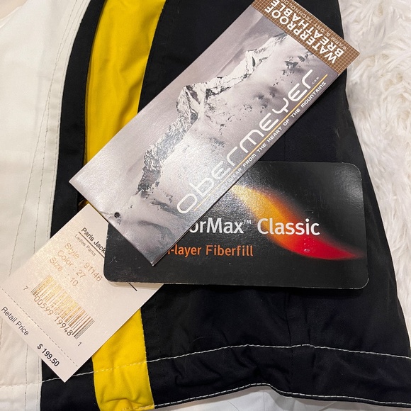 Obermeyer | Women’s Ski Parka “Paris” | White with accents | Womens Size L | NWT - Picture 13 of 14